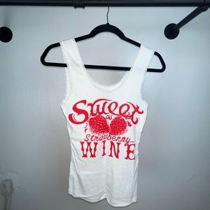Sweet as wine country tank